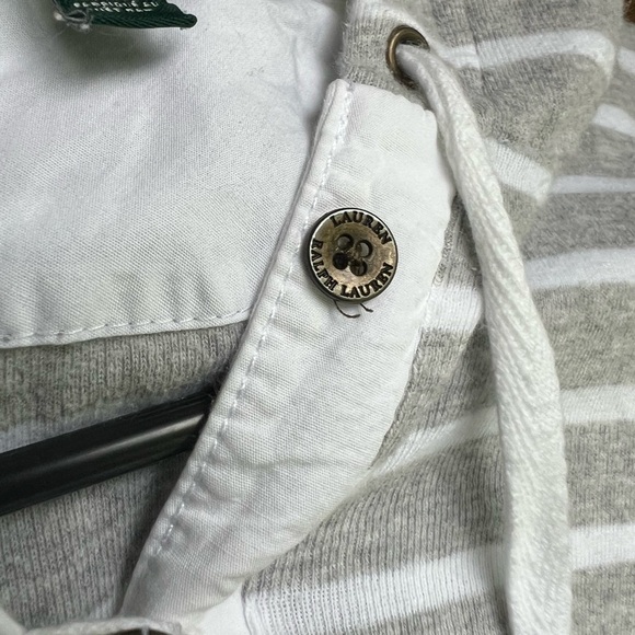 Ralph Lauren Gray and White Hoodie - Picture 6 of 11